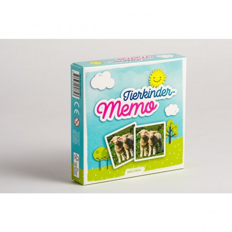 Anaconda Verlag Tierkinder-Memo Памятка детям о животных