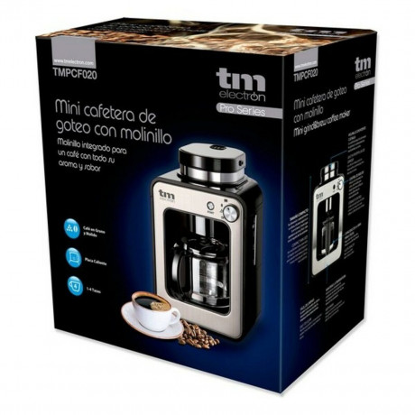 Bigbuy Bigbuy Kaffeevollautomat Filterkaffeemaschine TMPCF020S 600 W 4 Tassen 600W Полностью автоматическая кофемашина Bigbuy, кофемашина с фильтром TMPCF020S 600 Вт, 4 чашки, 600 Вт