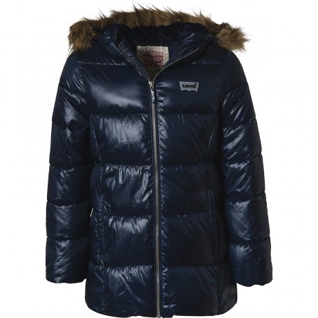 Levis Kids Wintermantel FUR fur Madchen Зимнее пальто МЕХ для девочки