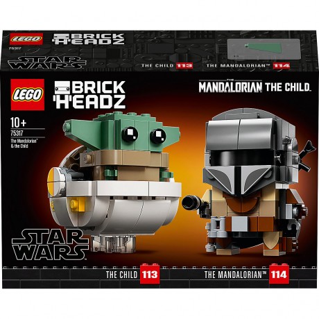 LEGO Star Wars 75317 Der Mandalorianer  und das Kind ЛЕГО Мандалорец и малыш