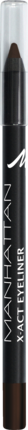 MANHATTAN Cosmetics Подводка для глаз X-Act Eye liner waterproof Moccacino 94Z, 1,2 г