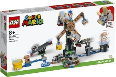 LEGO Super Mario 3er Set: 71388 Kippturm mit Sumo-Bruder-Boss - Erweiterungsset + 71389 Lakitus Wolkenwelt - Erweiterungsset + 71390 Reznors Absturz - Erweiterungsset Набор Super Mario из 3 штук: 71388 Наклоняющаяся башня с набором расширения Sumo Brother