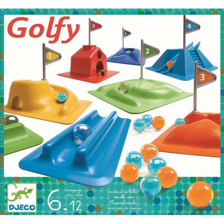 DJECO Murmelspiel Golfy Мраморная игра Гольфи