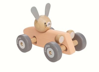 PLANTOYS Lifestyle Rennwagen mit Hase Spielzeugautos Гоночный автомобиль Lifestyle с игрушечными машинками-кроликами