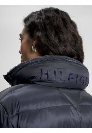 Tommy Hilfiger PADDED GLOBAL STRIPE JACKET Light jacket desert sky УТЕПЛЕННАЯ КУРТКА GLOBAL STRIPE JACKET Легкая куртка небо пустыни