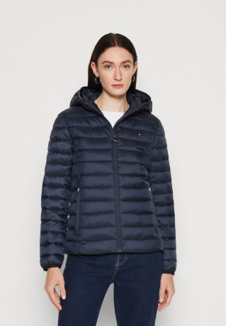 Tommy Hilfiger PADDED GLOBAL STRIPE JACKET Light jacket desert sky УТЕПЛЕННАЯ КУРТКА GLOBAL STRIPE JACKET Легкая куртка небо пустыни