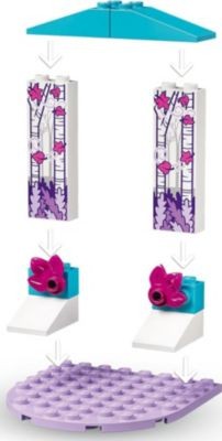 LEGO LEGO Disney Princess 43209 Elsa und Nokks Eisstall LEGO Disney Princess 43209 Эльза и прилавок с мороженым Нокка