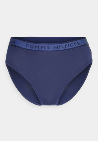 Tommy Hilfiger HIGH WAIST Briefs blue ink трусы с ВЫСОКОЙ ПОСАДКОЙ синие чернила