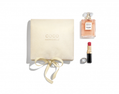 CHANEL COCO ESSENTIALS SET MIT COCO MADEMOISELLE UND ROUGE COCO FLASH Подарочный Набор Парфюм COCO MADEMOISELLE 50мл и Губная помада 91 BOHÈME