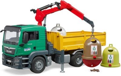 Bruder 03753 MAN TGS LKW mit Ladekran 03753 Грузовик MAN TGS с краном-манипулятором