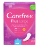 Carefree Slipeinlage Plus Large mit Frischeduf, Прокладки ежедневные Large Plus Fresh с ароматом свежести, 48 шт, 6 упаковок (288 шт)