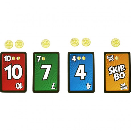 Mattel Skip-Bo Masters Пропустить Бо Мастерс