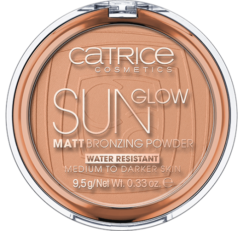 Catrice Bronzer Sun Glow Matt Bronzing Powder, Катрис Бронзирующая пудра, Universal Bronze 035, 9,5г.