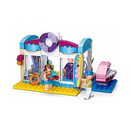 Sluban Klemmbausteine Strandgeschaft (192 Teile) Пляжный магазин (192 шт.)