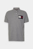 Tommy Hilfiger GOOD LUCK Polo shirt medium grey heather УДАЧА Рубашка поло средний серый вереск