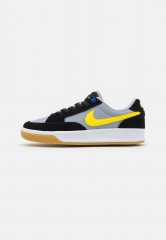 Nike SB ADVERSARY UNISEX Sneaker low black/yellow strike/wolf grey/white/light brown/hyper royal ADVERSARY UNISEX Низкие кроссовки женские черный/желтый забастовка/серый волк/белый/светло-коричневый/гипер королевский