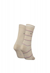 Tommy Hilfiger 2 PACK Socks beige multicolor 2 УПАКВКИ носков бежевый многоцветный