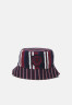 Tommy Hilfiger MODERN BUCKET STRIPED UNISEX Hat corporate/space blue MODERN BUCKET STRIPED UNISEX Шляпа корпоративный/космический синий