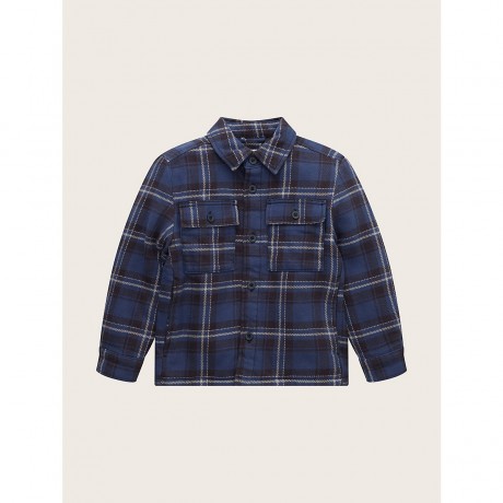 TOM TAILOR Jacken Hemdjacke mit Karomuster Ubergangsjacken Жакеты Жакет-рубашка в клетку Демисезонные жакеты