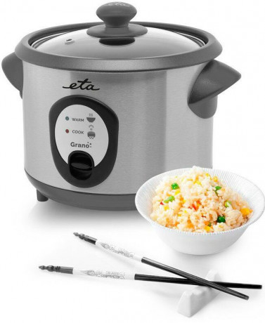 eta eta Reiskocher GRANO ETA213990000, 400 W, Kapazitat 0,75 kg, Behaltervolumen 1 l  эта рисоварка GRANO ETA213990000, 400 Вт, вместимость 0,75 кг, объем контейнера 1 л