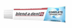 blend-a-dent Haftcreme Complete Original, 70 g х 3stk, Крем для фиксации зубных протезов Complete Original, освежающий вкус, 70 г  x 3 штуки
