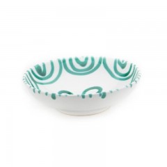 Gmundner Keramik Gmundner Keramik Grungeflammt Schale gross d: 17 cm / h: 4,8 cm / 0,2 L Керамическая чаша Gmundner с зеленым пламенем, большая д: 17 см / высота: 4,8 см / 0,2 л