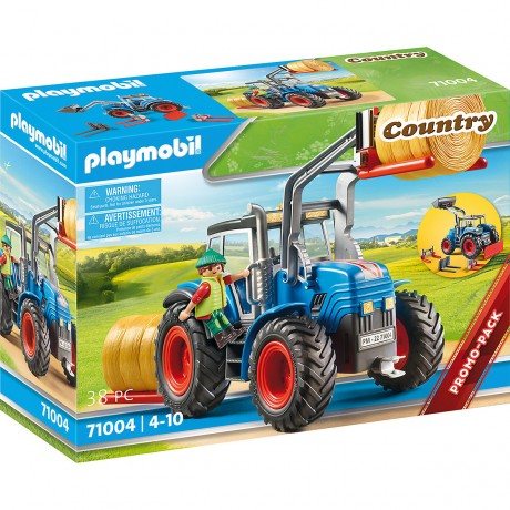 PLAYMOBIL PLAYMOBIL 71004 Grosser Traktor mit Zubehor Большой трактор PLAYMOBIL 71004 с принадлежностями