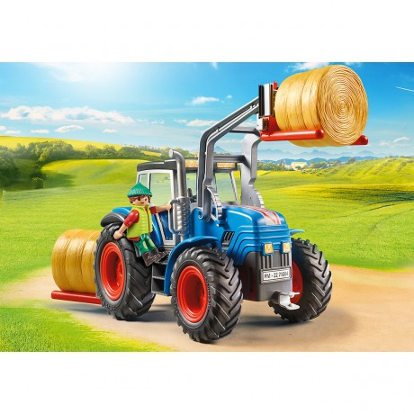 PLAYMOBIL PLAYMOBIL 71004 Grosser Traktor mit Zubehor Большой трактор PLAYMOBIL 71004 с принадлежностями