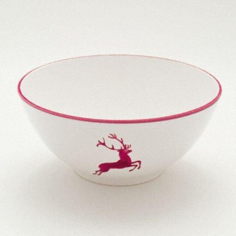 Gmundner Keramik Gmundner Keramik Bordeauxroter Hirsch Schussel d: 23 cm / 1,5 L Миска Gmundner ceramics Bordeaux из благородного оленя d: 23 см / 1,5 л
