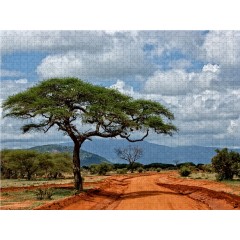 CALVENDO Puzzle CALVENDO Puzzle Tsavo Ost Nationalpark Пазл CALVENDO Puzzle Восточный национальный парк Цаво