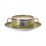 Rosenthal meets Versace Rosenthal Versace Barocco Mosaic Suppentasse 0,30 L mit Untertasse 17 cm Чашка для супа Rosenthal Versace Barocco Mosaic 0,30 л с блюдцем 17 см