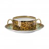 Rosenthal meets Versace Rosenthal Versace Barocco Mosaic Suppentasse 0,30 L mit Untertasse 17 cm Чашка для супа Rosenthal Versace Barocco Mosaic 0,30 л с блюдцем 17 см