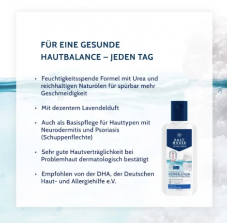 Salthouse Bodylotion Totes Meer  Из солей Мёртвого Моря Терапия Лосьон для тела	, 250 мл