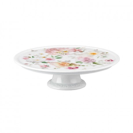 Rosenthal Rosenthal Maria Pink Rose Platte auf Fuss klein 20 cm Rosenthal Maria Блюдо с розовыми розами на ножке маленькое 20 см