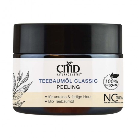 CMD Naturkosmetik Teebaumol Peelingcreme mit Heilerde 50g  Крем-пилинг Teebaumol с целебной землей 50г