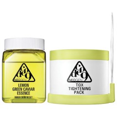 Neogen Lemon Green Caviar Essence &amp; Tox Tightening Pack Kit Gesichtspflegeset Peeling, 250 мл