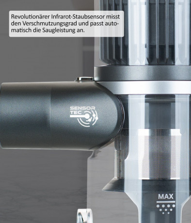 Genius Genius Akku-Stielstaubsauger INVICTUS X8 PRO Akkustaubsauger Set 12-tlg. Handstaubsauger, beutellos HEPA Filter, 400 Watt Wechselbarer Akku  Беспроводной пылесос Genius INVICTUS X8 PRO Беспроводной пылесос, набор из 12 предметов. Ручной пылесос, HE