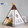 Arkmiido® Kinderzelt Tipi klappbares Spielzelt Детская палатка вигвам складная игровая палатка