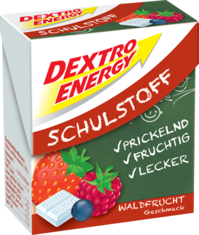 Dextro Energy Schulstoff Виноградный сахар	 Дикий фрукт, 50 г