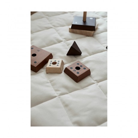 Kids Concept Stapelpyramide Natur Neo 8-teilig Stapelspielzeug Складная пирамида натуральная Neo 8-элементная игрушка-складчик