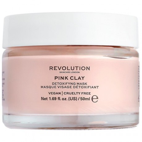 Revolution Skincare Pink Clay Detoxifying Face Mask  Детоксифицирующая маска для лица с розовой глиной