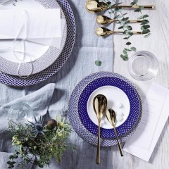 Rosenthal Rosenthal Francis Carreau Bleu Espresso-/Mokka-Untertasse 11 cm Блюдце для эспрессо/мокко Rosenthal Francis Carreau Bleu 11 см