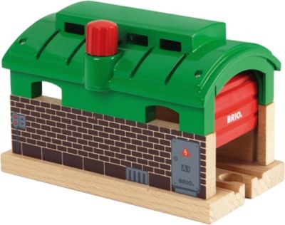 BRIO Lokschuppen mit Tor Локомотивное депо с воротами
