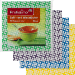 Profissimo Тряпочки для мытья посуды Profissimo Spül- und Wischtücher, 2 шт