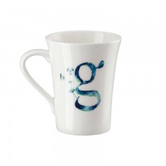 Hutschenreuther Hutschenreuther Flower Alphabet Becher mit Henkel G-Galium album 0,40 L Кружка Hutschenreuther Flower Alphabet с ручкой Альбом G-Galium 0,40 л