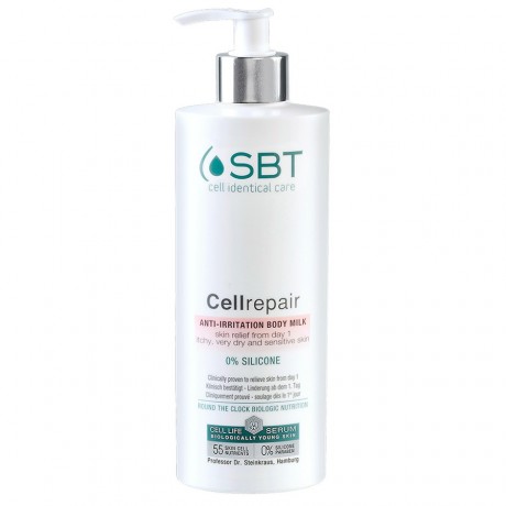 SBT cell identical care Anti Irritation Body Milk  Молочко для тела против раздражения