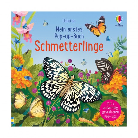Usborne Verlag Mein erstes Pop-up-Buch: Schmetterlinge Моя первая всплывающая книга: Бабочки