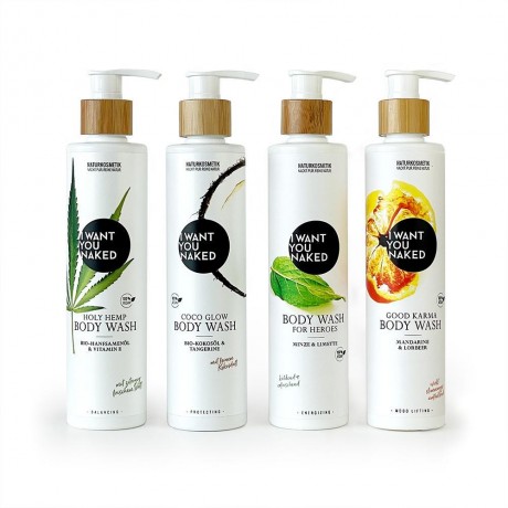 I WANT YOU NAKED BODY WASH FOR HEROES Жидкость для мытья тела для героев