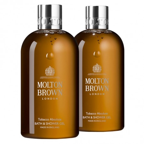 Molton Brown Tobacco Absolute Bath & Shower Gel Doppelpack (2er Set)  Набор из двух гелей для ванны и душа Tobacco Absolute (набор из 2 шт.)