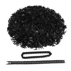 LEGO LEGO kleine Kettenglieder Schwarz - 1000 Stuck - Kette 3711 Маленькие звенья цепи LEGO черные - 1000 штук - цепь 3711